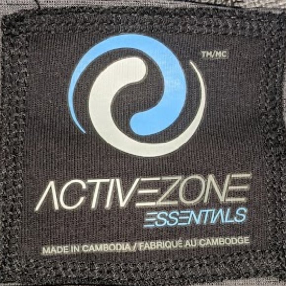 Fall Spring Activewear Black Gray Hooded Jacket Size 6X Fits 4X or 5X - Picture 6 of 6